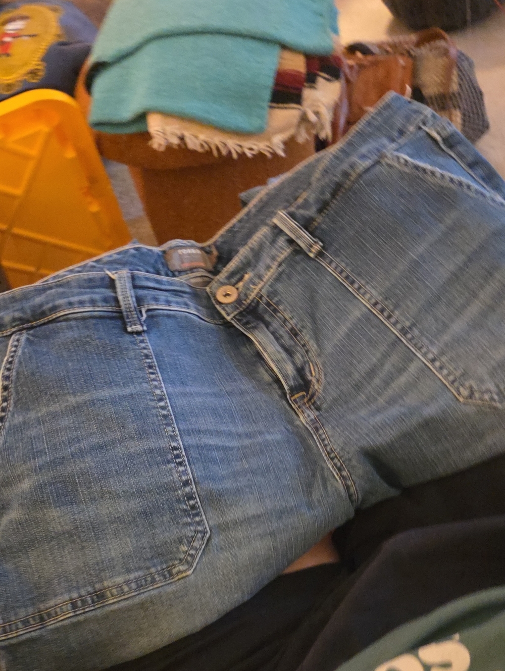 torrid Medium Blue Boyfriend Straight Leg Jeans 16 T